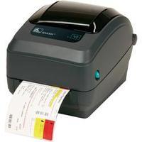 zebra gx430t label printer thermal transfer 300 x 300 dpi max label wi ...