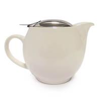 zero japan large white teapot