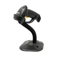 zebra ls2208 handheld barcode scanner black stand and serial kit