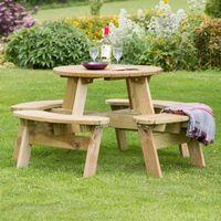 zest katie round picnic table
