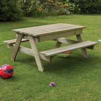 Zest Alice Childrens Picnic Play Table