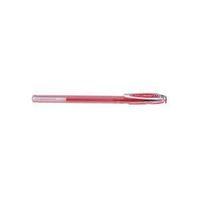 Zebra RX Rollerball Gel Ink Stick Pen Medium (Red) - (Pack of 12 Pens)