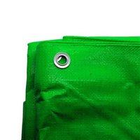 Zexum 6Ft x 4Ft Heavy Duty Green Weatherproof Tarpaulin