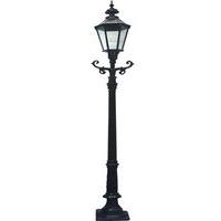 Zexum 9Ft Traditional Black Garden Street Light