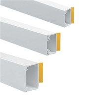 zexum 38mm x 25mm self adhesive pvc electrical mini trunking