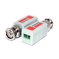 Zexum BNC Passive Video Balun Pair For CCTV Over LAN Ethernet Network Cable