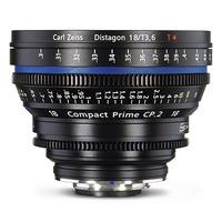 zeiss 18mm t36 cp2 cine prime t lens nikon f mount feet