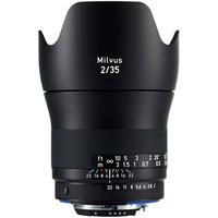 Zeiss 35mm f2 Milvus ZF.2 Lens - Nikon Fit