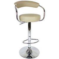 zenith cream bar stool