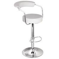 ZENITH WHITE BAR STOOL