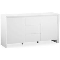 zeus white high gloss large sideboard