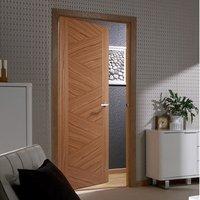 Zeus Walnut Solid Internal Door is 1/2 Hour Fire Rated and Pre-finished
