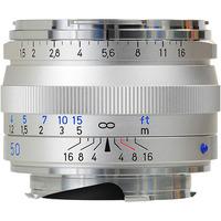 Zeiss 50mm f1.5 T* C Sonnar ZM Silver Lens - Leica Fit