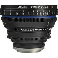 Zeiss 21mm T2.9 CP.2 Cine Prime T* Lens - Canon EF Mount (Metric)