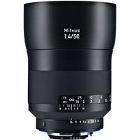 Zeiss 50mm f1.4 Milvus ZE Lens - Canon Fit
