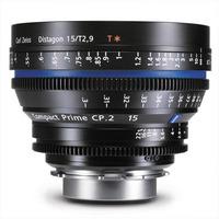 Zeiss 15mm T2.9 CP.2 Cine Prime T* Lens - Canon EF Mount (Feet)