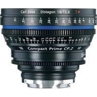 Zeiss 18mm T3.6 CP.2 Cine Prime T* Lens - Canon EF Mount (Feet)