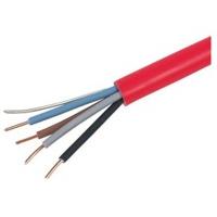 Zexum Red 1.5mm 16A 4 Core & Earth Brown Black Grey Blue Enhanced Fire Resistant LSF BASEC Approved Power Cable