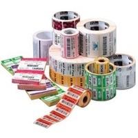 zebra direct 2100 perforated matte coated permanent rubber adhesive pa ...