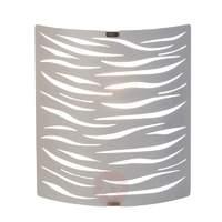 zebra white wall light with zebra dcor