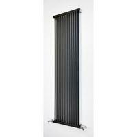 Zephyra Vertical Radiator Anthracite (H)1800 mm (W)468 mm