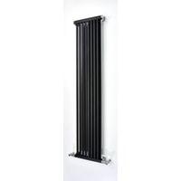 Zephyra Vertical Radiator Anthracite (H)1500 mm (W)328 mm