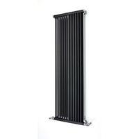 Zephyra Vertical Radiator Anthracite (H)1500 mm (W)468 mm