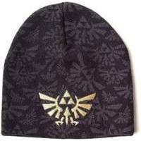 Zelda Nintendo Triforce Logo Beanie (Black)