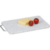 Zeller Chopping Board with Chrome Grip, 20x28cm