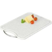 Zeller Chopping Board with Chrome Grip, 36x26cm