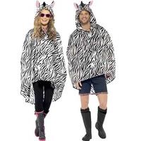 Zebra Party Poncho