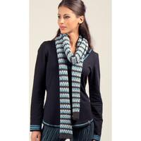 zergatik scarf bonnia womens scarf in grey