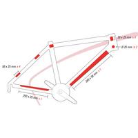 Zefal Skin Armor Frame Protector Set - Clear / Medium