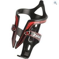 Zefal Pulse Fiber Glass Bottle Cage - Colour: Black / Red