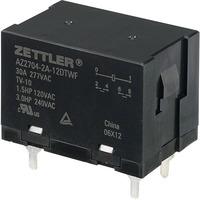 zettler electronics az2704 2a 12dtwf pcb mount relay 2 no dpst no