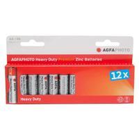 Zinc Chloride Heavy Duty AA Batteries 12 Pack