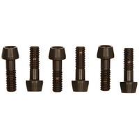 Zipp Bolt Kit for Service Course SL Stem (Ti Bolts) Beyond Black, 11.6515.005.001