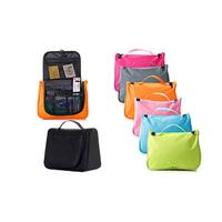 Zip-Up Toiletries Travel Bag - 7 Colours