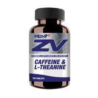 ZipVit Sport Caffeine (200mg) + L-Theanine (50mg) - 100 Tablets Vitamins and Supplements
