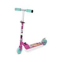 Zinc Barbie Inline Foldable Scooter W/t Adjustable Handlebar (ba01222)