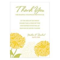 Zinnia Bloom Table Sign