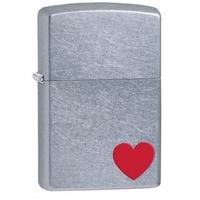 Zippo Love Street Chrome Lighter