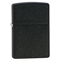 Zippo Regular Black Crackle Lighter