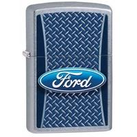 zippo ford tire tread street chrome lighter