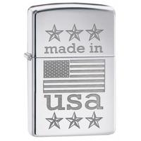 Zippo Made in USA Classic High Polish Chrome