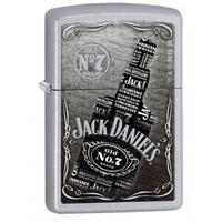 zippo jack daniels satin chrome