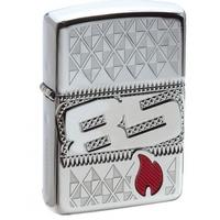 zippo unisex armor coty 85th anniversary high polished chrome