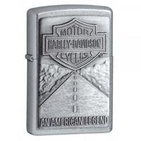 Zippo Street Chrome Harley Davidson USA Windproof Lighter