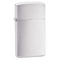 Zippo Slim Brushed Chrome Windproof Lighter