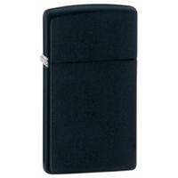 zippo slim black matte windproof lighter